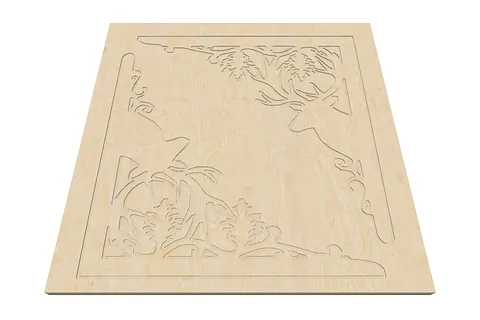 deer L bracket
