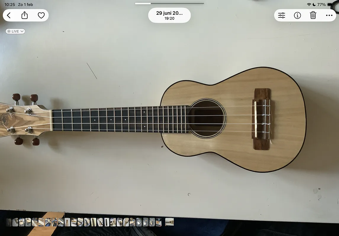 uke bridge without saddle slot - image 2