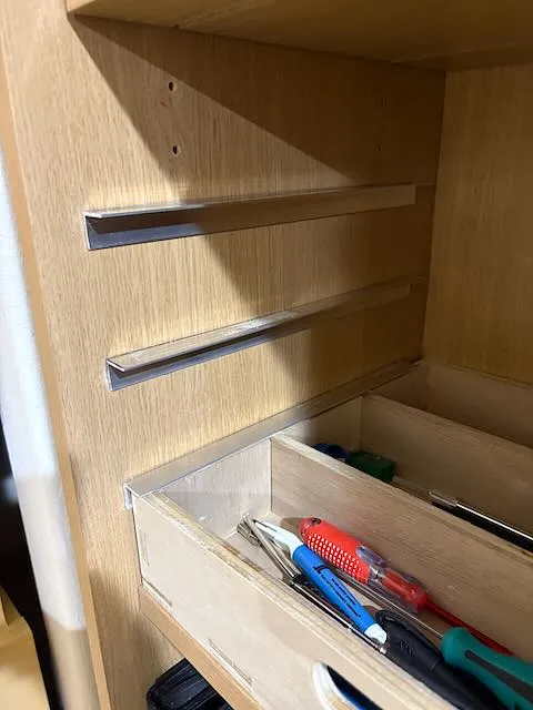 4 drawers, office shelf, (12mm ply) - image 3