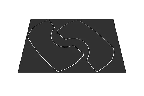 Plastic cutout