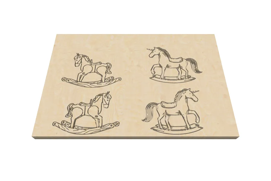 rocking horse - image 1