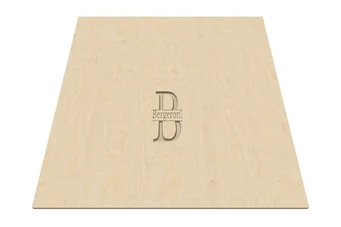 Bergeron plain monogram