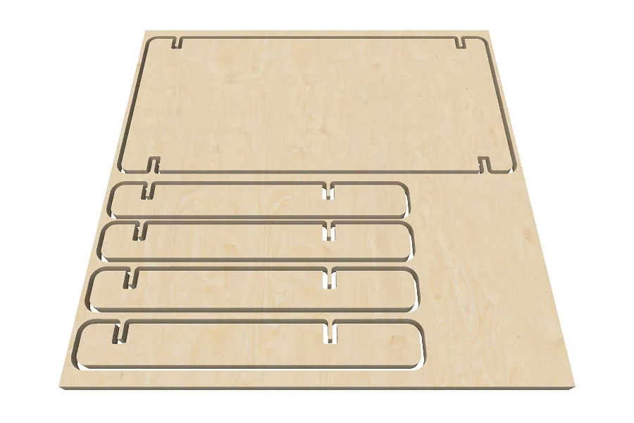 Adjustable shelf/rack - image 3
