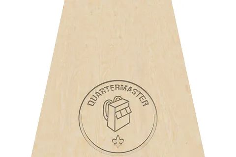 Scouts BSA Quartermaster Plaque