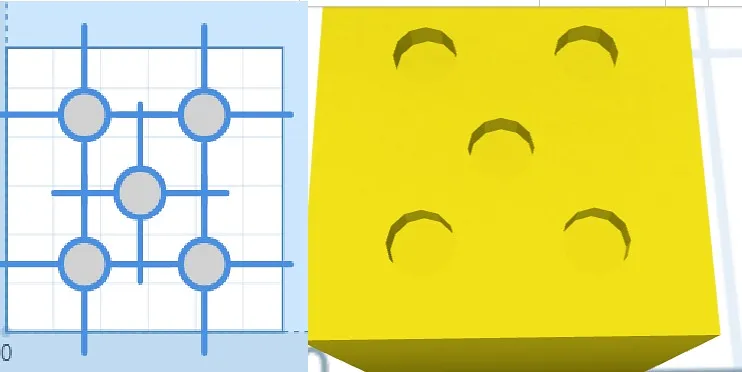 Standard dice pip - image 3