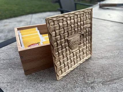 3D Tea Box
