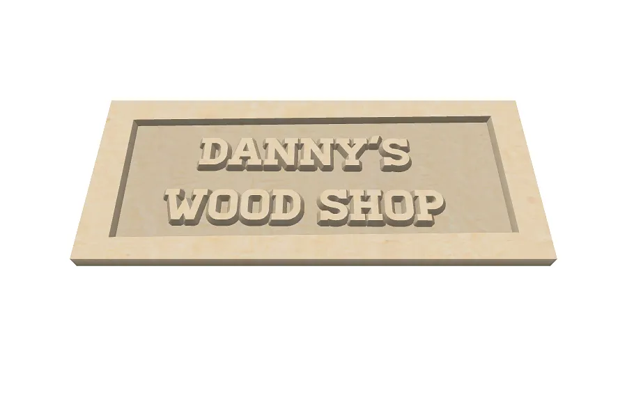 Copy of Danny's Wood Shop Sign - image 1
