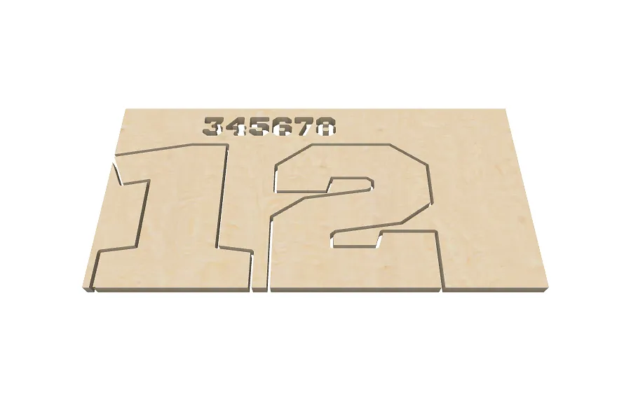 1.5" Century Schoolbook Bold Font - image 1