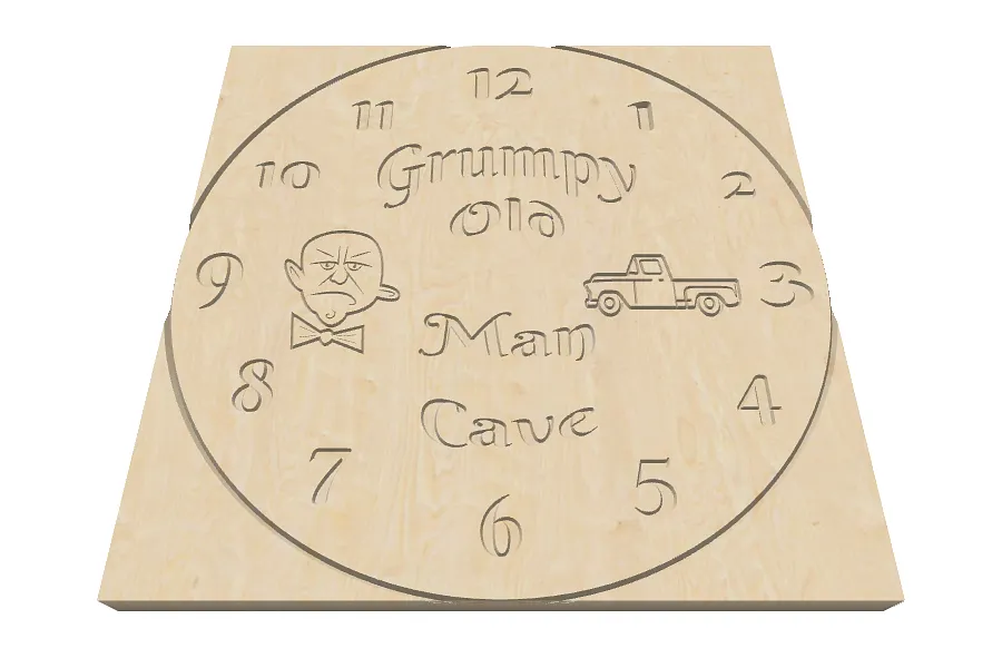 Grumpy clock - image 1