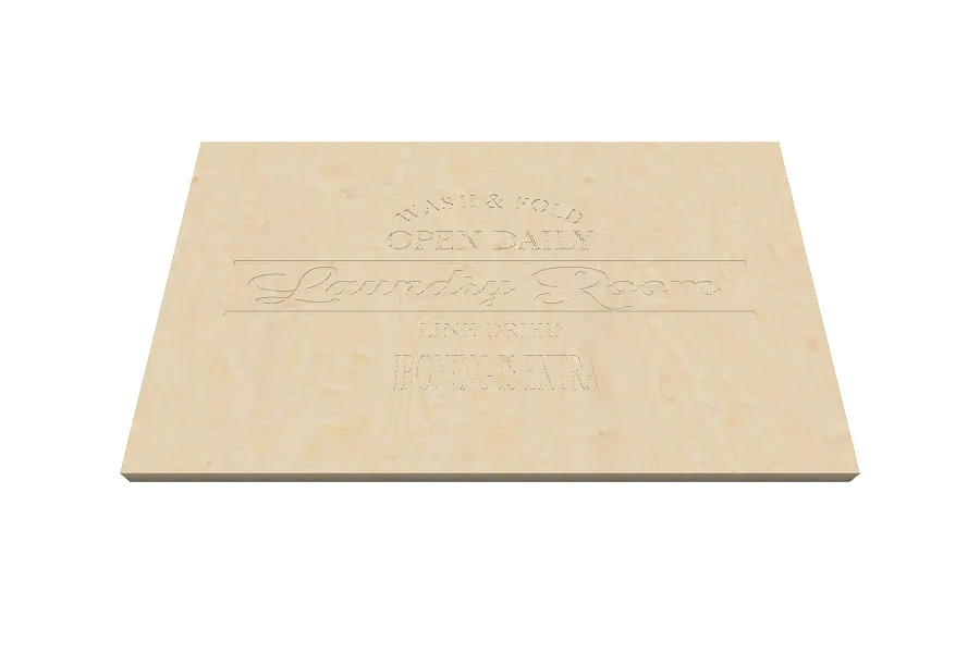 Wash and Fold Laundry Sign - image 1