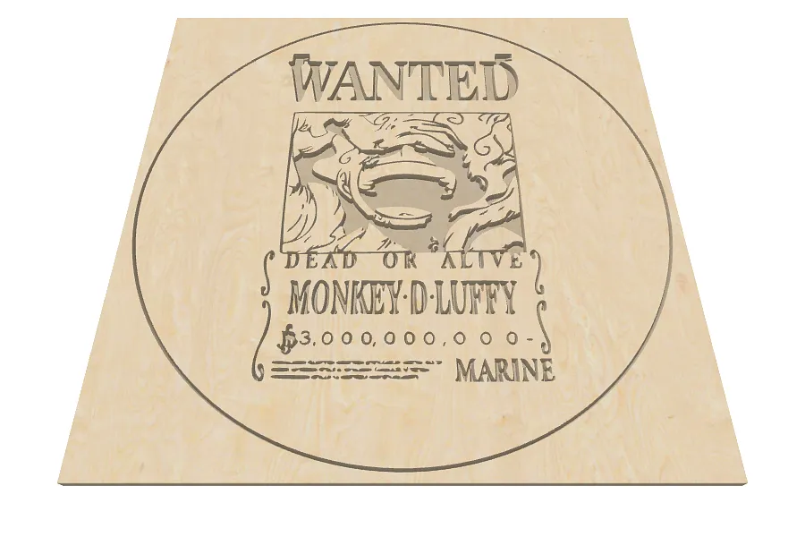 Luffy poster UUU - image 1