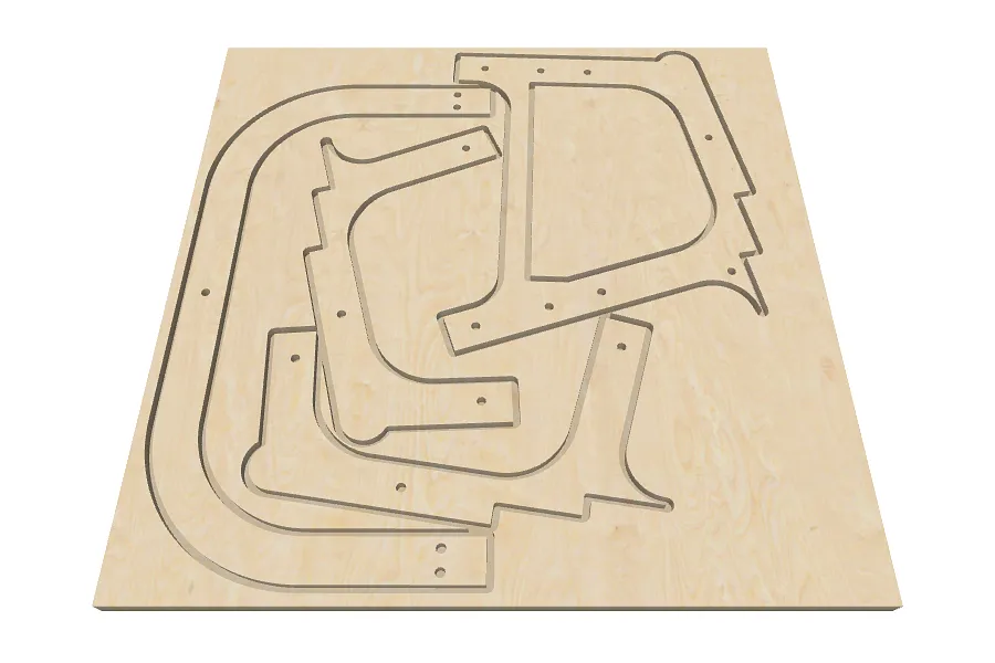 Copy of TheSwedishMaker-Plywood Chair - image 1