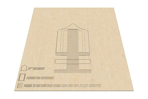 Screen Printing Platen (for T-Shirts)