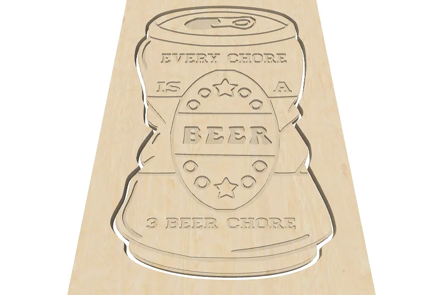 Copy of beer sign/ clamp/pic. - image 1