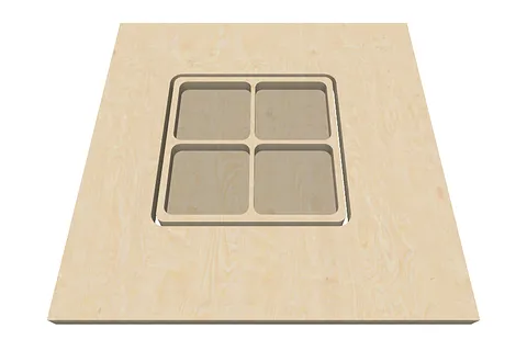 Square Catch All Tray