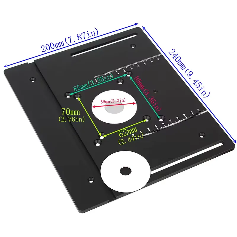 Router Base (24x20cm Chinese) - image 3