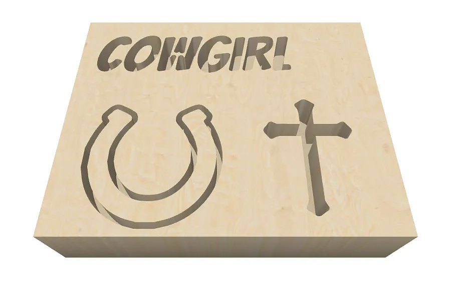 cowgirl block - image 1