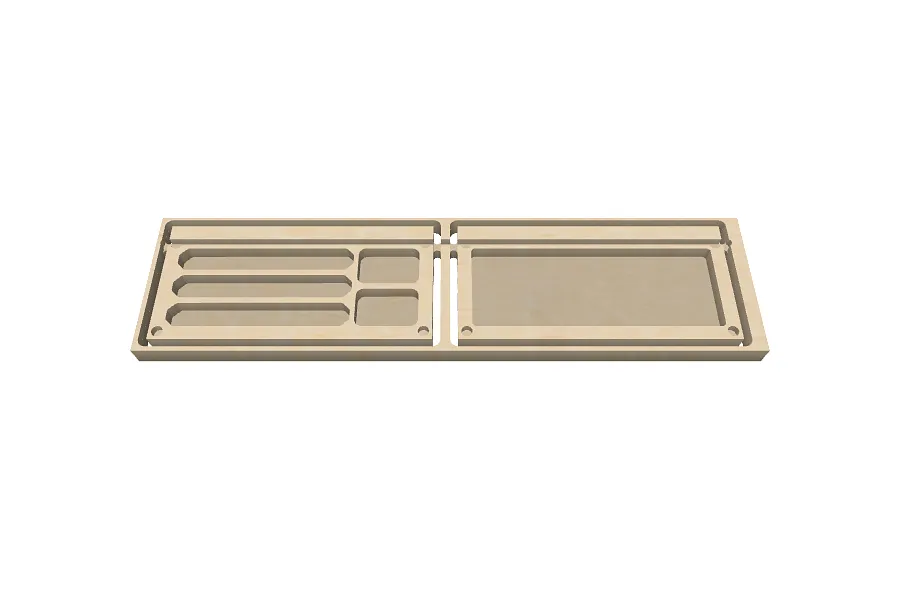 hinged dice tray - image 1
