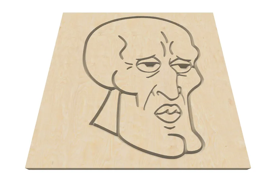 handsome squidward - image 1