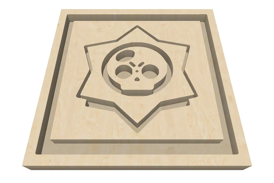 JS 10 Brawl Stars Coaster - image 1