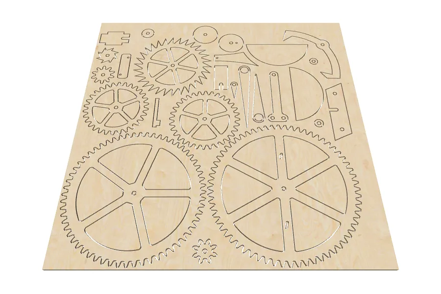 Wood Clock Parts (Woodsmith 261) - image 2