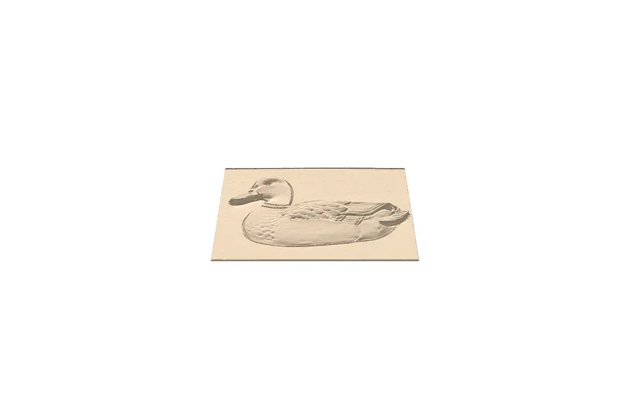 Copy of Duck Decoy Plaque - image 1