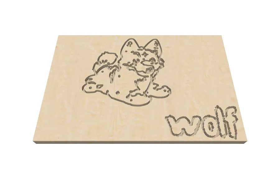 my pet wolf - image 1