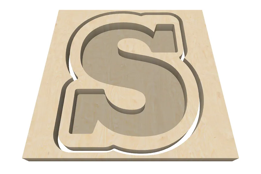 Copy of Kids Letter Coin Bank - image 1