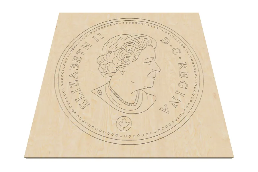 Copy of Wooden Nickel Heads - image 1