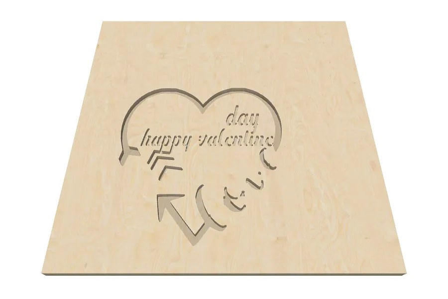 Copy of valentine plaque - image 1