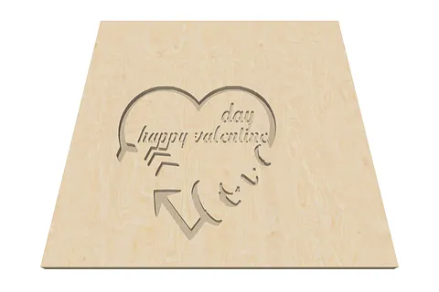 Copy of valentine plaque