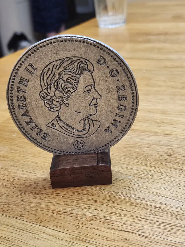 Wooden Nickel - image 2