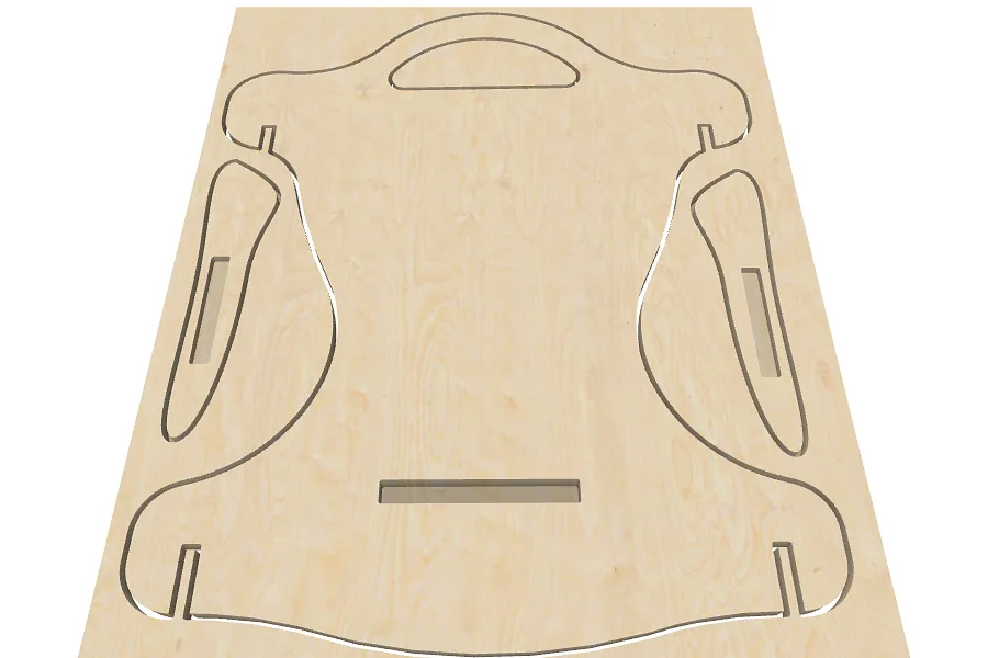 Copy of  childs rocking chair - image 1