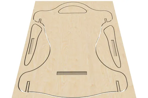Copy of  childs rocking chair