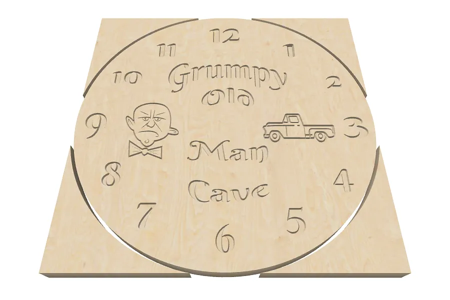 Grumpy clock - image 1