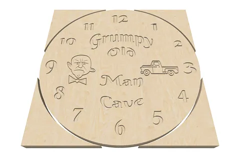 Grumpy clock