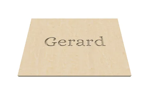 Name Plate GM