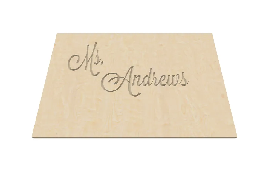 Door Sign (B. Andrews) - image 1