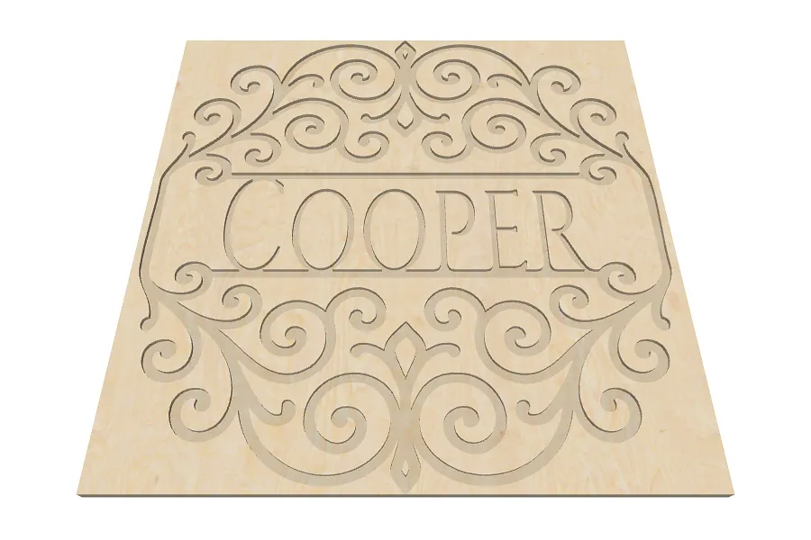 Cooper royal monogram - image 1
