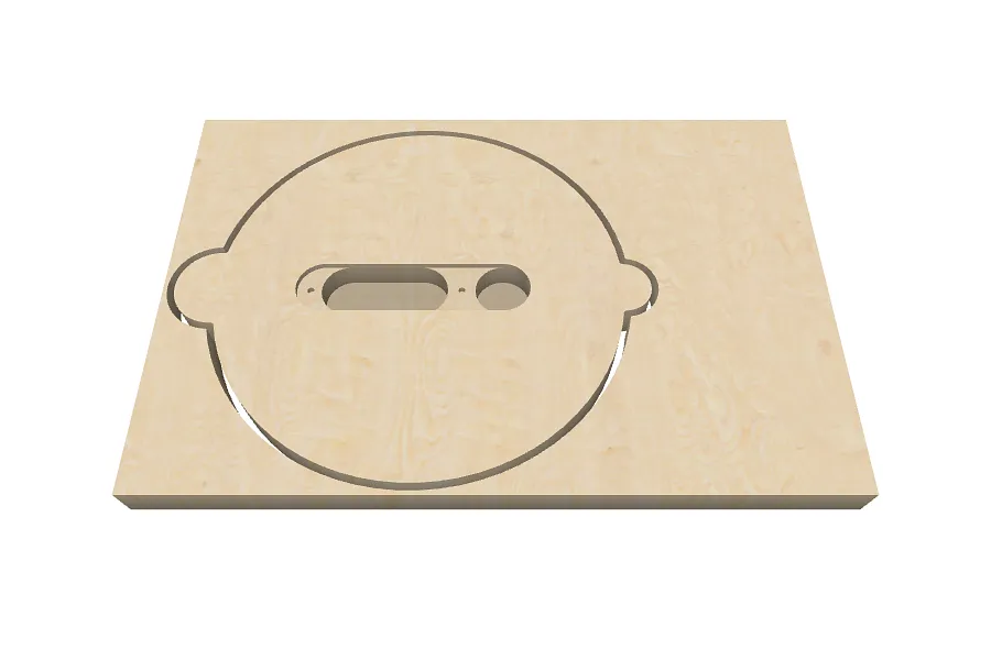 round cribbage board - image 1