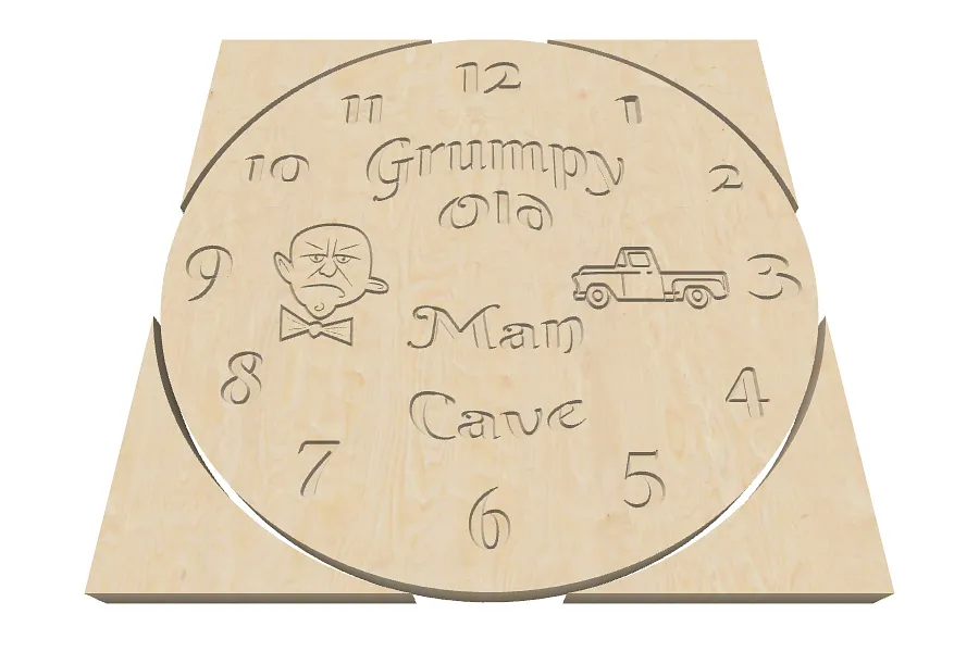 Grumpy clock - image 1