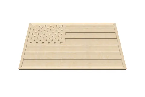 36" American Flag
