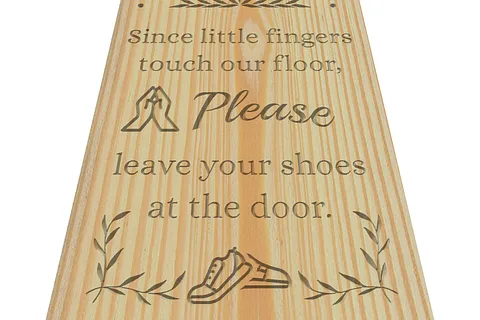 Shoes at the door