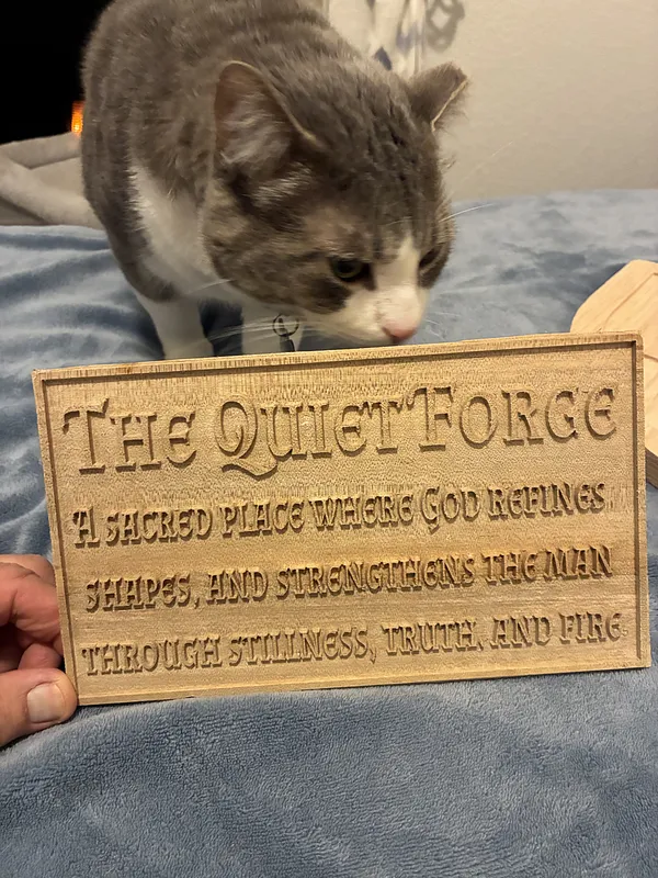The Quiet Forge Sign - image 2