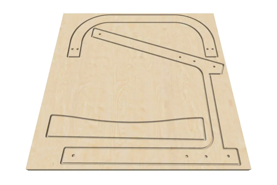 Copy of TheSwedishMaker-Plywood Chair - image 1