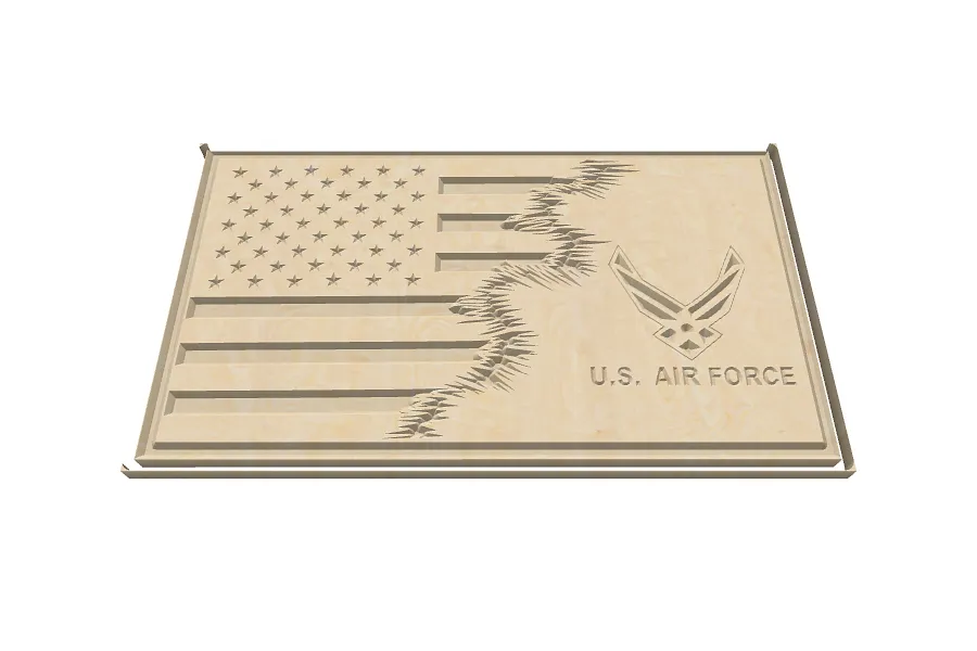 US / Air Force Flag - image 1