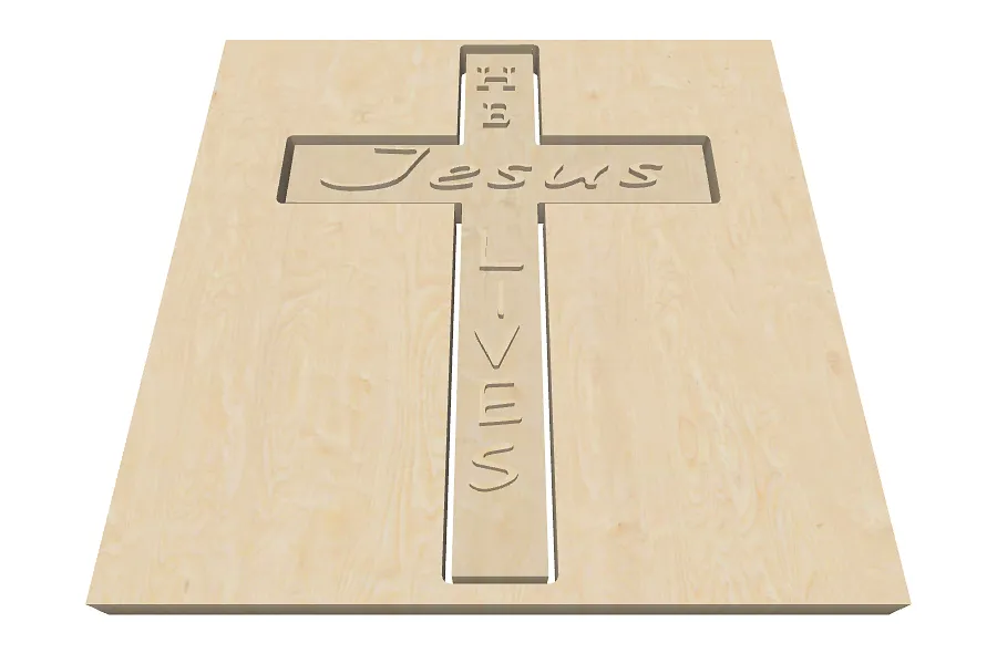He Lives Cross - image 1