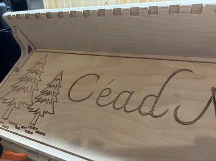 Coat Rack with Shelf - Irish Welcome