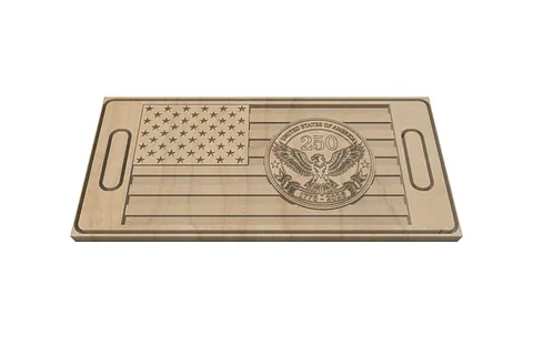 America Semi Quincentennial Flag Tray