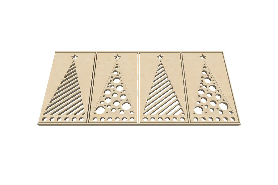 Christmas Tree Candle box - image 1